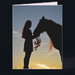HORSE LOVER OVERSIZED BIRTHDAY CARD FOR HER<br><div class="desc">HORSE LOVER BIRTHDAY GREETING CARD</div>