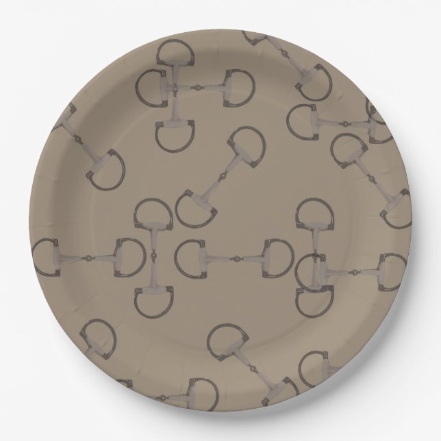 Horse Lover Paper Plates (Front)