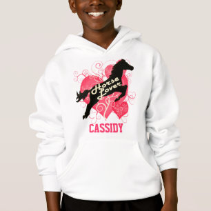 Horse Lover Personalized Cassidy Hoodie