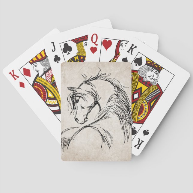 Horse Lover Poker Cards (Back)