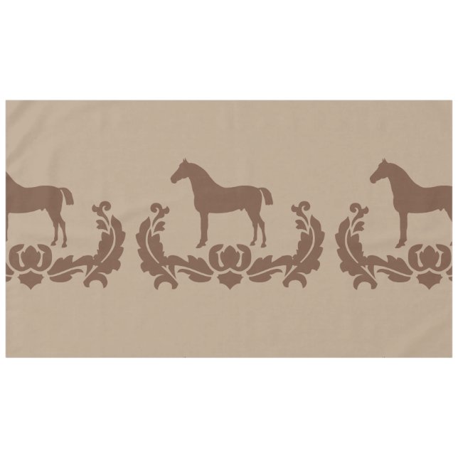 Horse Lover Tablecloth (Front (Horizontal))