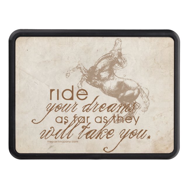 Horse Lover Trailer Hitch Cover (Front)