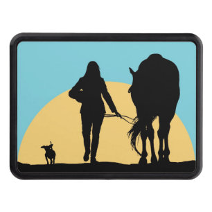 Horse Lover Trailer Hitch Cover