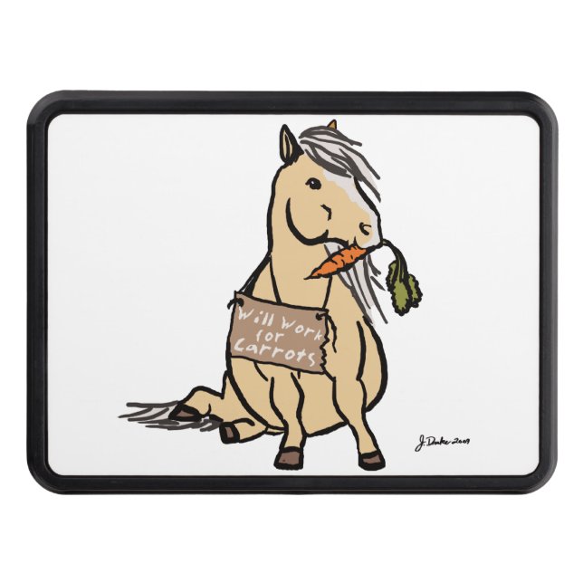 Horse Lover Trailer Hitch Cover (Front)