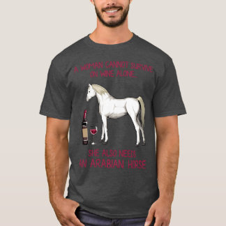 Horse Lover Wine Lover boy T-Shirt