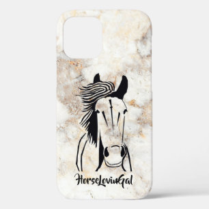 Horse Lover's Apple IPhone 12 (Tough) Phone Case