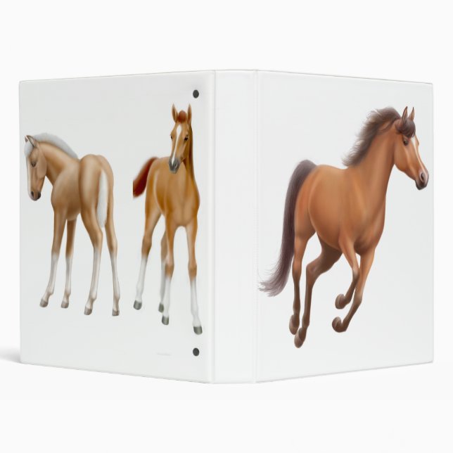 Horse Lovers Avery Binder (Background)