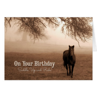 Horse Lovers Birthday Cards | Zazzle