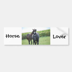 Horse Lovers Bumper Sticker