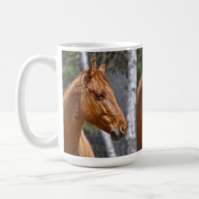 Horse-lover's Equine Animal Designer Mug (Left)