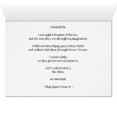 Horse-lover's Equine Animal-lover's Gift (Inside Horizontal (Bottom))