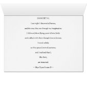 Horse-lover's Equine Animal-lover's Gift (Inside Horizontal (Bottom))