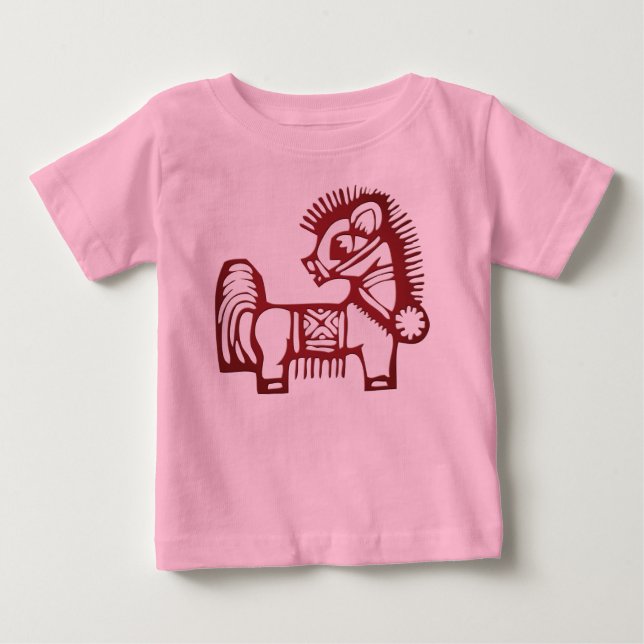 Horse-lover's Equine Animal-lover's Gift Baby T-Shirt (Front)