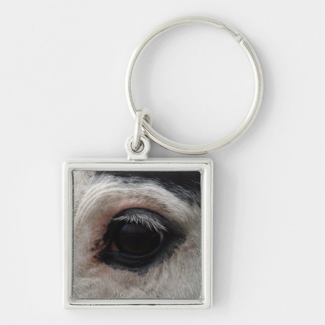Horse-lover's Equine Animal-lover's Gift Keychain (Front)