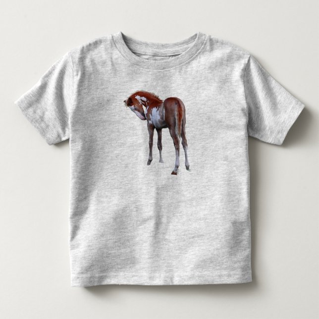 Horse-lover's Equine Animal-lover's Gift Toddler T-shirt (Front)