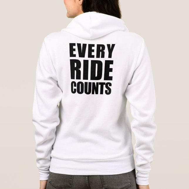 Horse Lovers-Every Ride Counts Hoodie (Back)