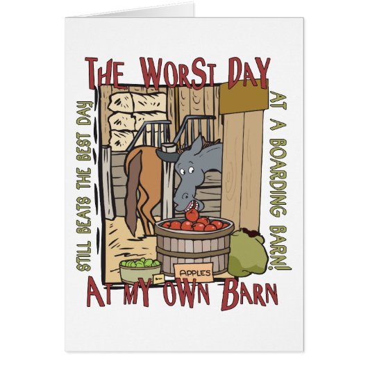 Horse Lovers Gifts Cards (Front)