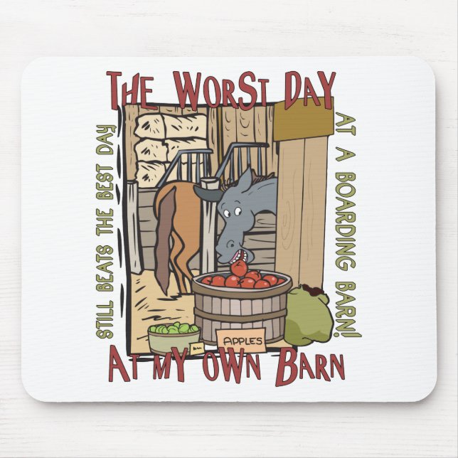 Horse Lovers Gifts Mouse Pad (Front)