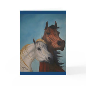 Horse Lovers Holiday Card