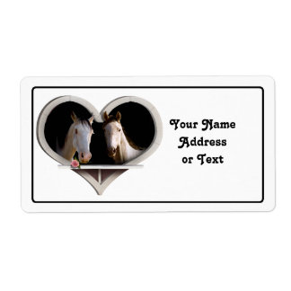 Horse Lovers Label