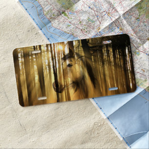 Horse lovers license plate