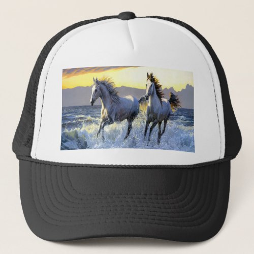 Horse lovers trucker hat