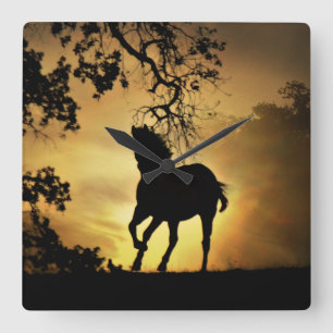 Horse Lover's Wall Clock
