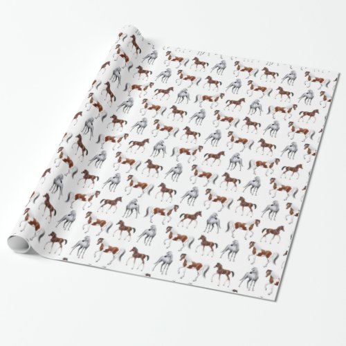 Horse Lovers Wrapping Paper