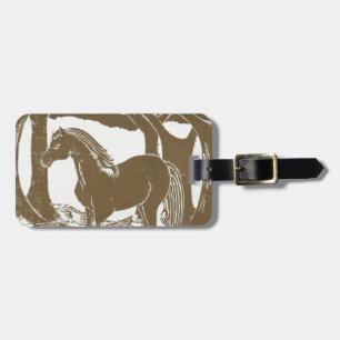 Horse Luggage Tag