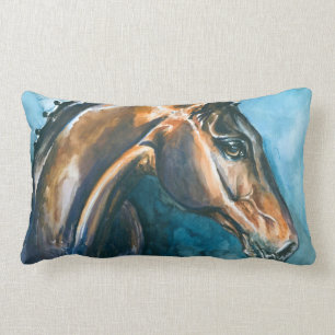 Horse Lumbar Pillow