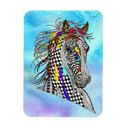 Horse Magnet 3&quot;x4&quot; (You can Customize)