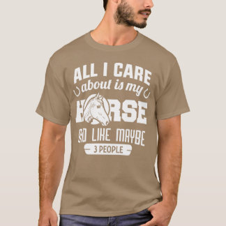 Horse Make Me Happy vintage T-Shirt
