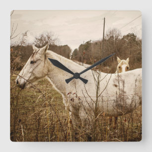 HORSE MAMA Wall Clock