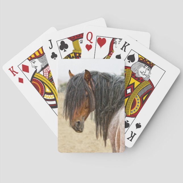 Horse Mane Poker Cards (Back)