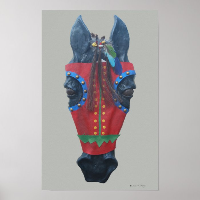 Horse Mask 1 Print