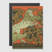 Horse Medieval Arts Crafts Art Nouveau (Front/Back)