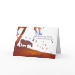 Horse Memorial, Loss of Horse Sympathy Card Horse Memorial, Loss of Horse Sympathy Card