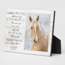 Horse Memorial Pet Loss Remembrance Horse Photo