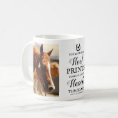 Horse Memorial - Pet Sympathy Coffee Mug (Front Left)
