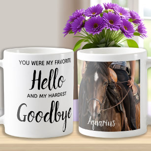 Horse Memorial Photo Coffee Mug