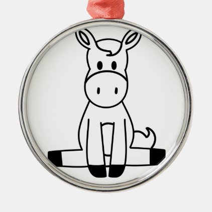 Horse Metal Ornament