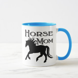 Horse Mom, Equestrian, Rodeo, Farm Pony Cowboy Mug