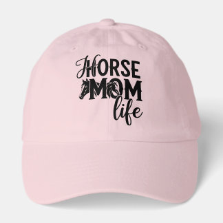 Horse Mom Life Hat