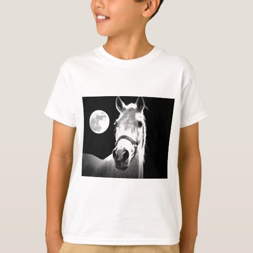 Horse  Moon T_Shirt