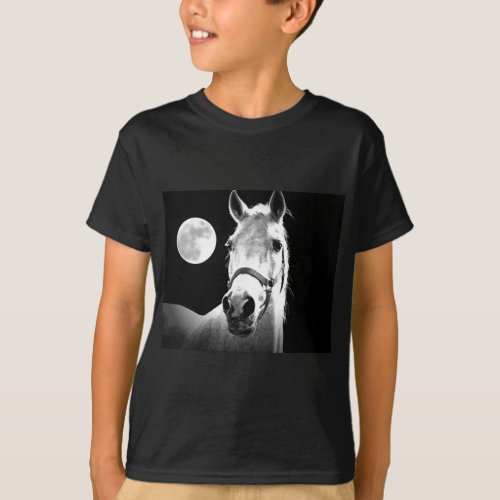 Horse  Moon T_Shirt