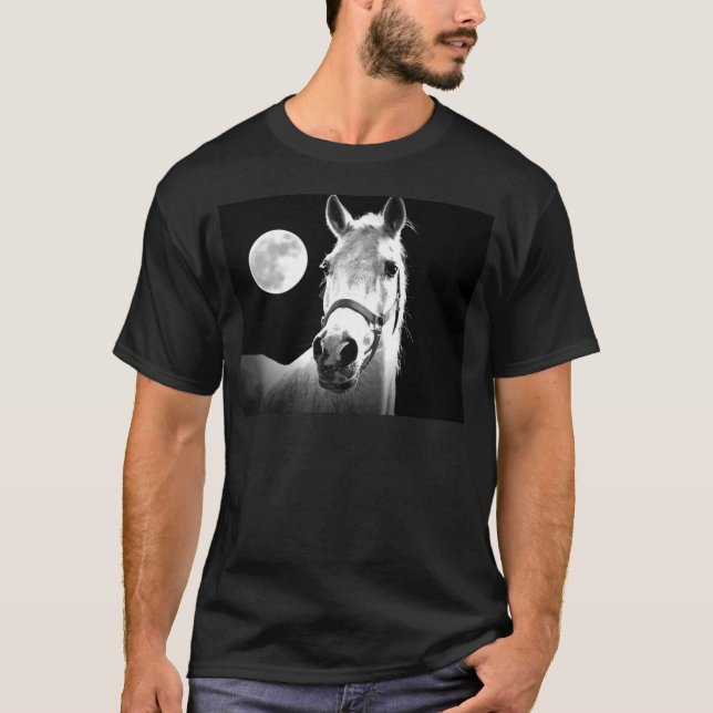 Horse & Moon T-Shirt (Front)