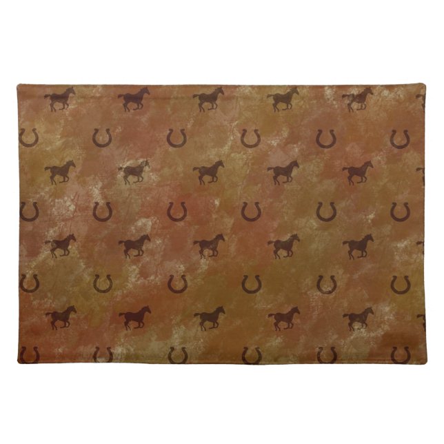 Horse Motif Placemat (Front)