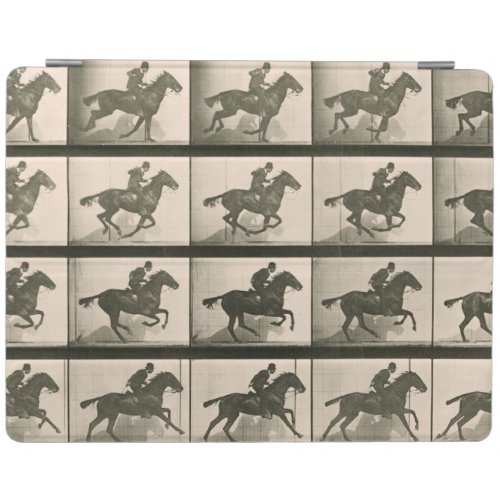 Horse Motion Vintage Photography iPad Smart Cover