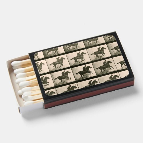 Horse Motion Vintage Photography Matchboxes