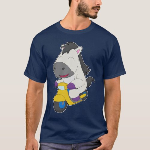 Horse Motorcycle T-Shirt